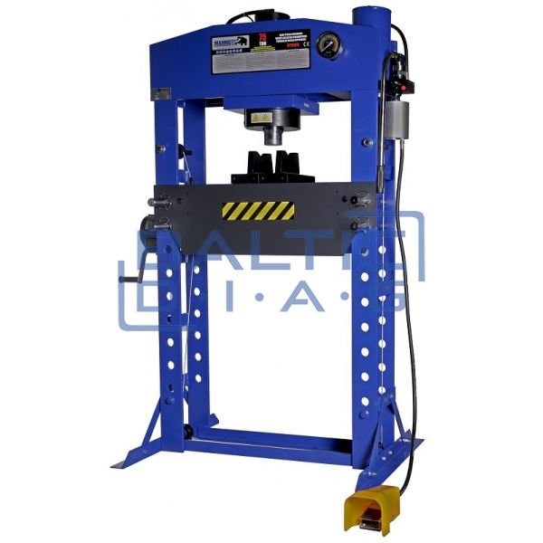 Shop press air hydraulic 75 ton